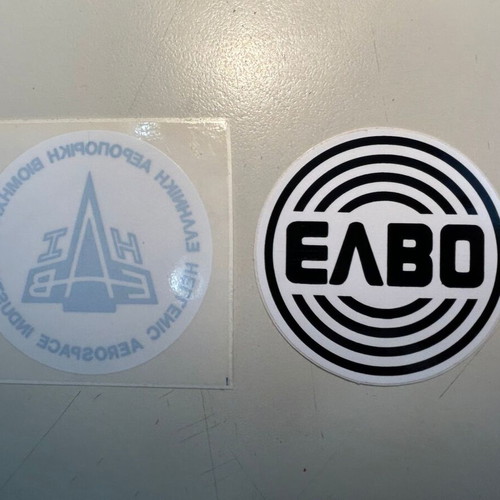 Elvo EAB 2 Stickers new, one suitable for car window