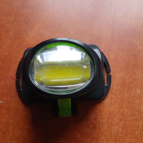 Bicycle light with battery used