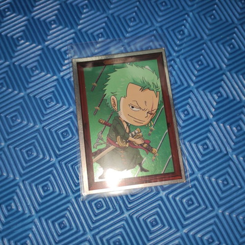 One Piece collectible card set of 6 like new