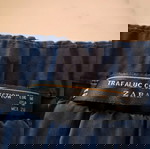  Φόρεμα μπλε σκούρο ζάρα medium με balloon μανίκια
