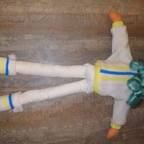 Vintage doll used 62cm