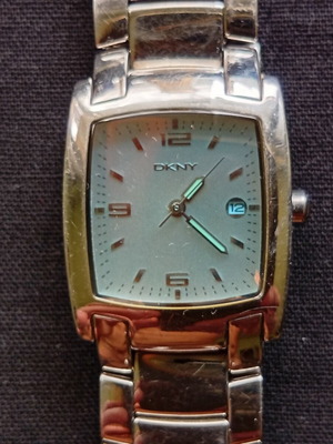 DKNY quartz watch with metal bracelet