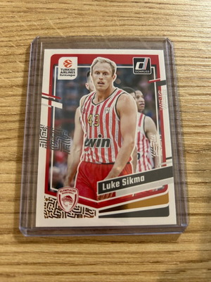 Κάρτα Luke Sikma Ολυμπιακός Panini EuroLeague 2023-24 καινούργιο