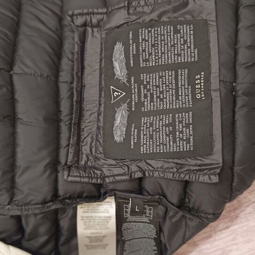 Guess autumn jacket new, size L, black and white