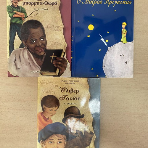 Classic literature book set of 3, Oliver Twist, Uncle Tom's Cabin, The Little Prince