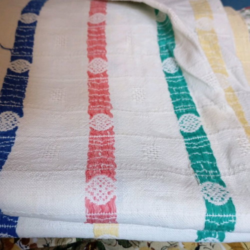 Fabric scraps and larger fabrics like new, various sizes