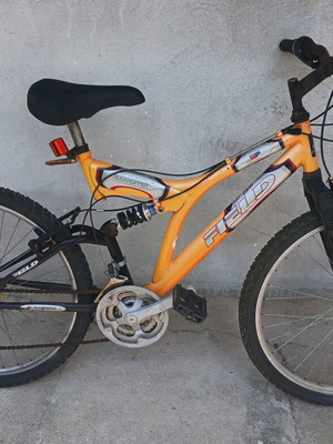 Ποδήλατο Field 24" μεταχειρισμένο βουνού με V-brakes και διπλή ανάρτηση