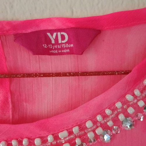 Fuchsia Caftan tunic like new, size M 38 10