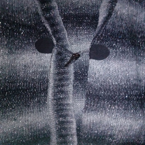 Canda cardigan sweater used, gray, size M/L