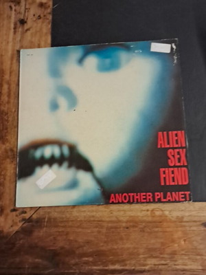Alien Sex Fiend Another Planet record used, good condition