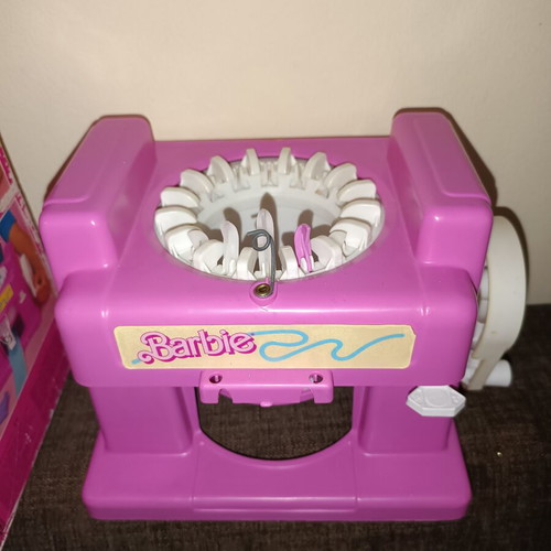 Barbie Knit Magic 1988 used collectible knitting machine