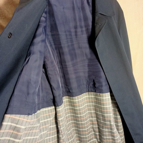 Trenchcoat Silver Stone като ново, син, размер L-XL