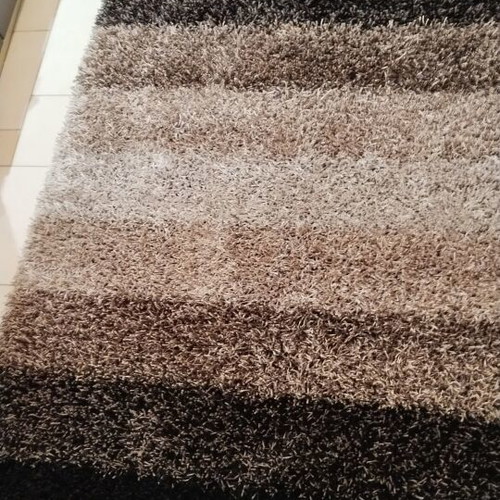 Altai Shaggy Rugs 170x240 cm set of 2, like new, hand made in India