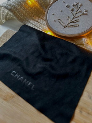 Chanel microfiber scarf like new, unused