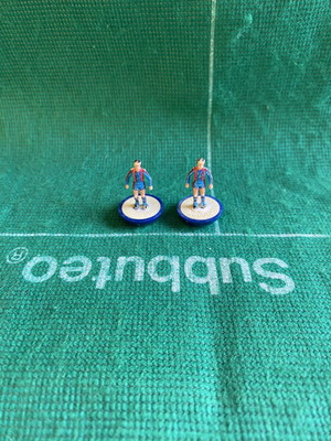 Vintage Subbuteo spares ref 472 Barcelona 1983-96, set of 2