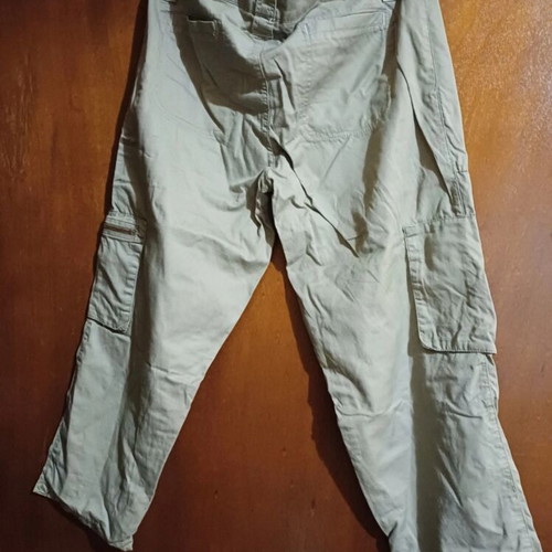 Crop pants Rebecca Blu used, khaki, size L