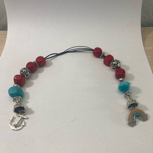 Handmade begleri with nephrite beads and modern designs