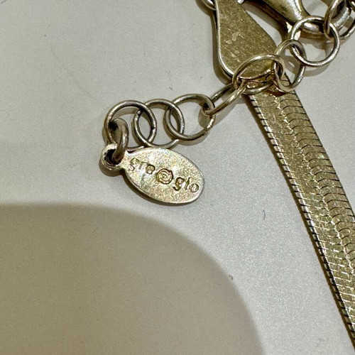 Gregio anklet like new, silver 925 gold plated