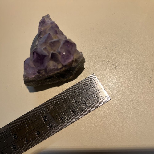 Raw amethyst small piece with vivid color