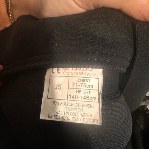 Children's Sailing Suit like new, height 1.40-1.46 m