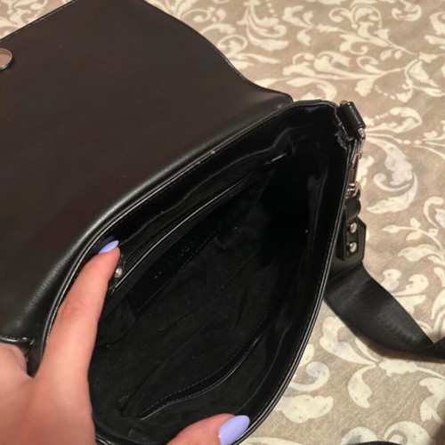 Trussardi crossbody bag like new, black