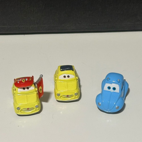Disney Cars metal toy cars set of 3 like new