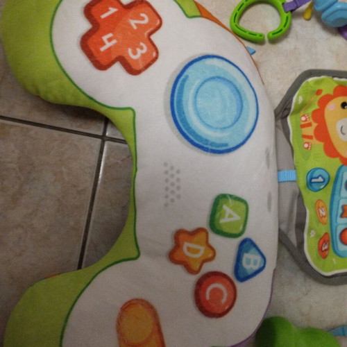 Fisher Price tummy time activity pillow used