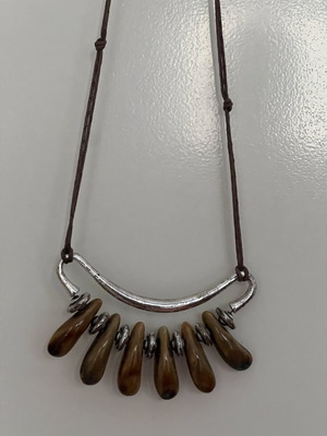 Handmade necklace used