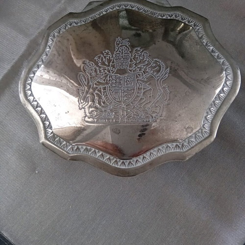 Silver-plated jewelry box with velvet lining like new