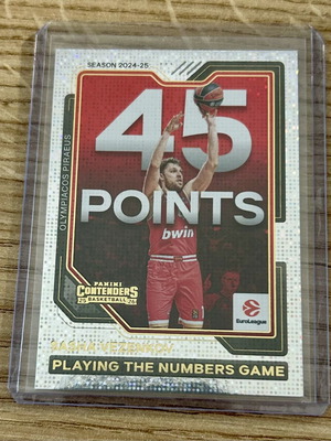 Sasha Vezenkov Olympiacos Panini Euroleague 2025-26 card