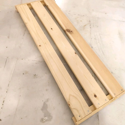 Hejne shelves like new, 2 pieces 77x28cm, natural wood