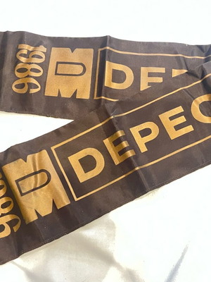 Depeche Mode Black Celebration tour scarf 1986 like new