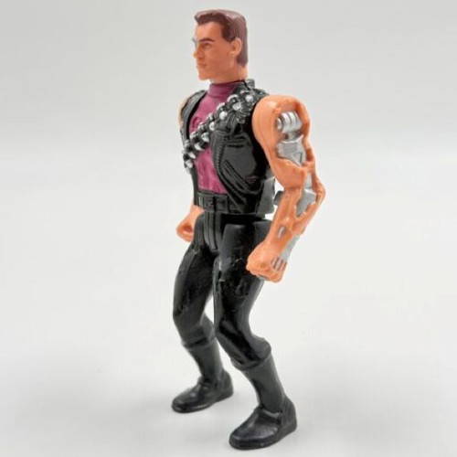 Kenner Terminator T-1000 Battle Damage action figure used 1991 Carolco
