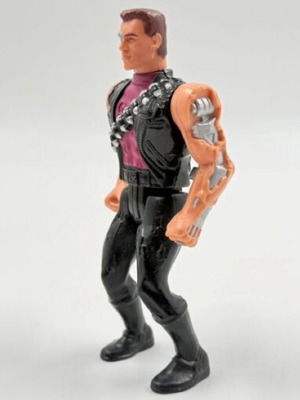 Kenner Terminator T-1000 Battle Damage action figure used 1991 Carolco