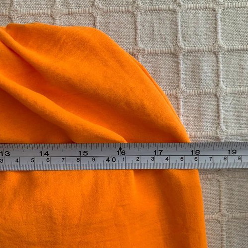Jumpsuit size S like new, orange, elastic waist