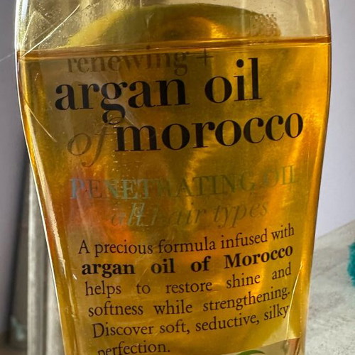 Argan Oil Morocco used for hair nourishment