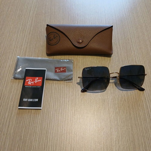 Ray-Ban Γυναικεία Γυαλιά Ηλίου σαν καινούργια, χρυσός σκελετός, καφέ φακοί