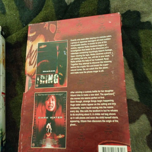 DVD packs with crime and horror movies like new, Criminal Minds missing disc