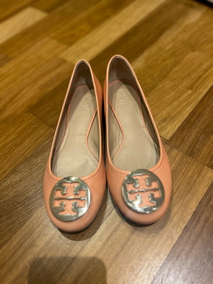 Tory Burch μπαλαρίνες καινούργιες, πορτοκαλί, νούμερο 40