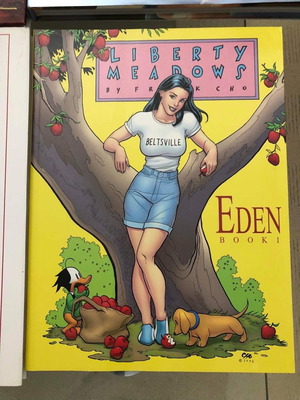 Liberty Meadows HC Oversized Graphic Novels set of 3 new comics by Frank Cho