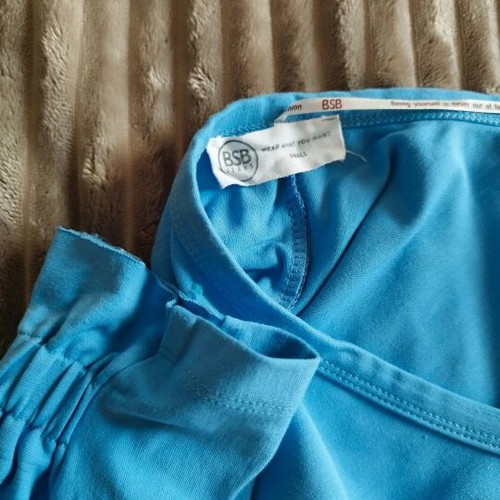 BSB blouse women's blue like new, Small