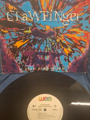 Clawfinger Deaf Dumb Blind vinyl record used, moderate condition