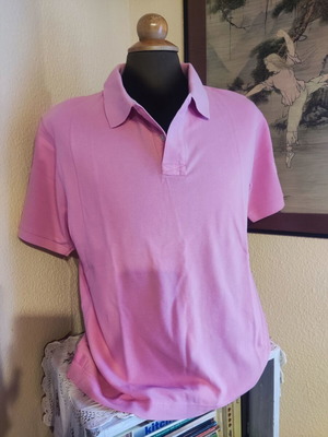 DKNY men's polo shirt used, size XL, pink