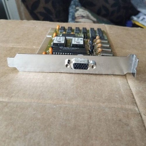 OAK OTIVGA 3716 256KB 16-bit ISA video card like new