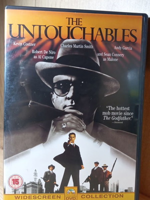 The Untouchables DVD σαν καινούργιο με αγγλικούς υπότιτλους