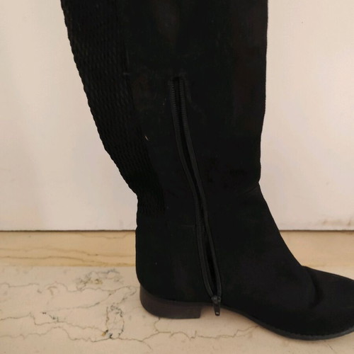 Migato suede over-the-knee boots black like new