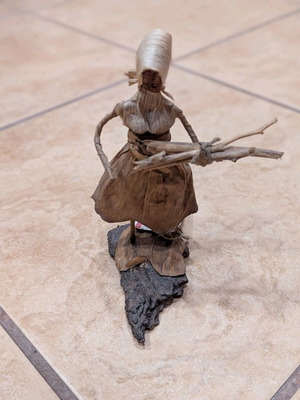 Handmade figure from Cape Verde new