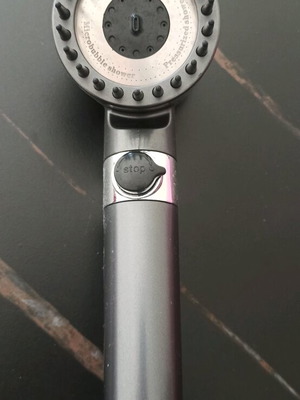 Shower head with massage and steam new, 3 water pressure settings