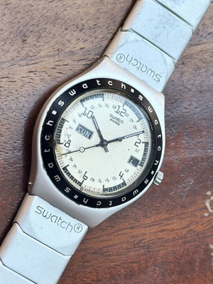 Swatch Irony Vintage Swiss Day-Date Watch 4.2cm