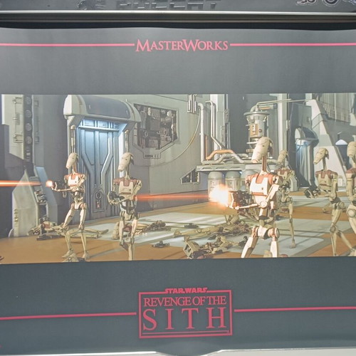 Star Wars Revenge of the Sith Masterworks Lithographic Art Print Collection vol.2 like new